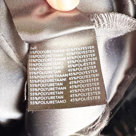 Tiger Mist Black Faux Patent Leather Leggings NWOT Going Out Statement Size XS - Picture 13 of 13